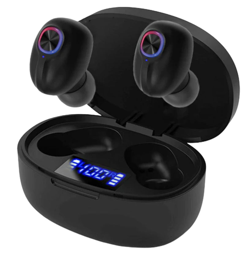 TWS Bluetooth Earbuds Waterproof Bluetooth 5.1 Headset Noise Cancelling Wireless