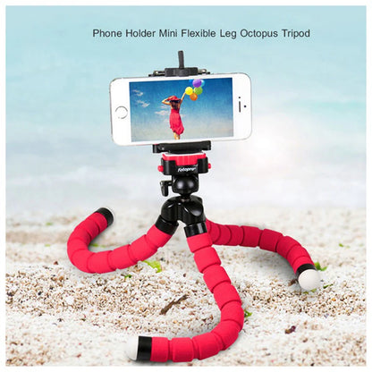 Mini Flexible Sponge Octopus Tripod Smartphone Tripod for Gopro 10 9 Camera Accessory