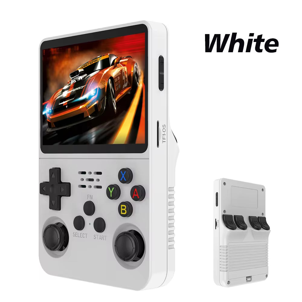 R36S Retro Handheld Video Game Console Linux System 3.5 Inch IPS Screen R35S Pro Portable Pocket Video Player 64GB Games